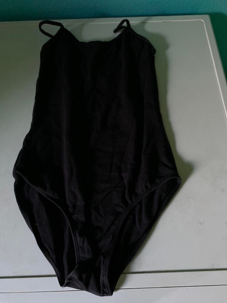 Body noire avec bretelles taille 12 ans fille ´, Utilisé