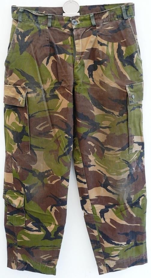 Broek, GVT, M93, Woodland, maat: 8090/8090, KL, 1990.(Nr.11), Enlèvement ou Envoi, Armée de terre, Vêtements ou Chaussures