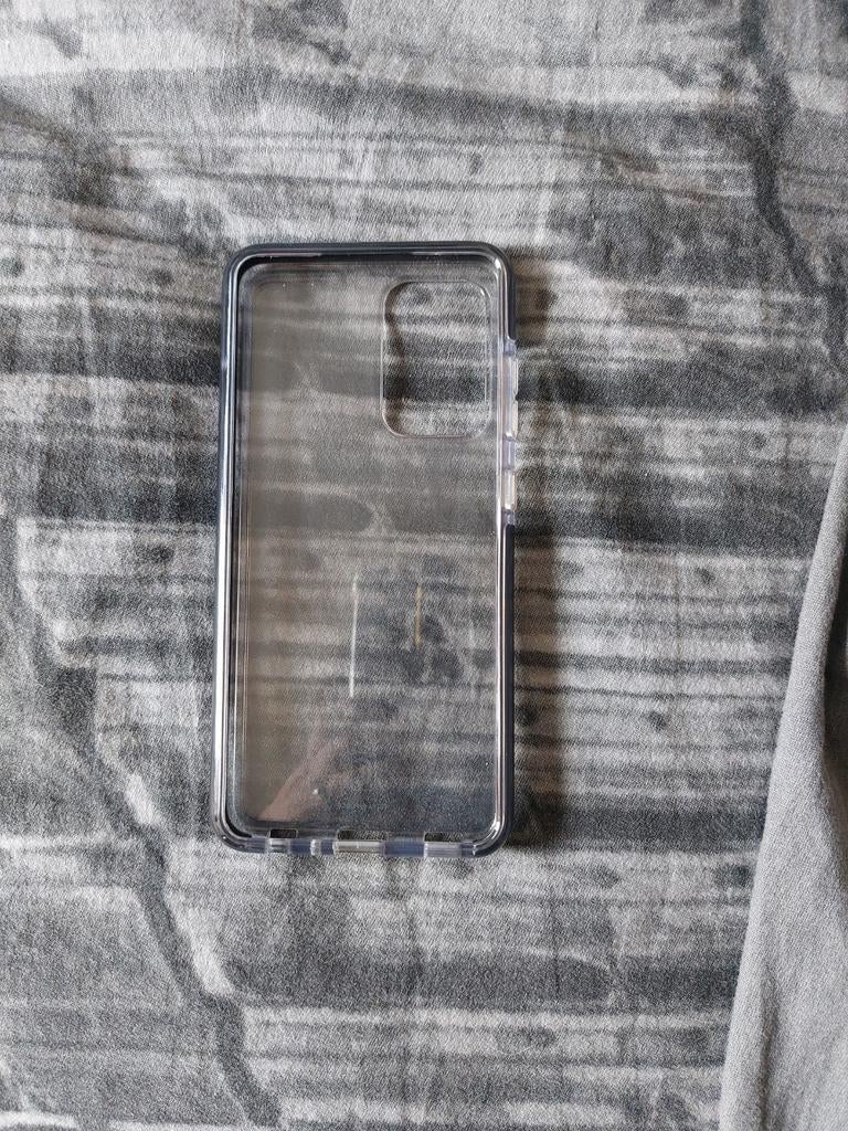 Samsung galaxy A52s transparant siliconen hoesje, Ophalen of Verzenden, Zo goed als nieuw, Overige modellen, Frontje of Cover