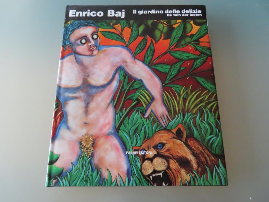NIEUWSTAAT / Enrico Baj  - De tuin der lusten / Il giardino, Boeken, Enrico Baj, Nieuw, Ophalen of Verzenden, Schilder- en Tekenkunst