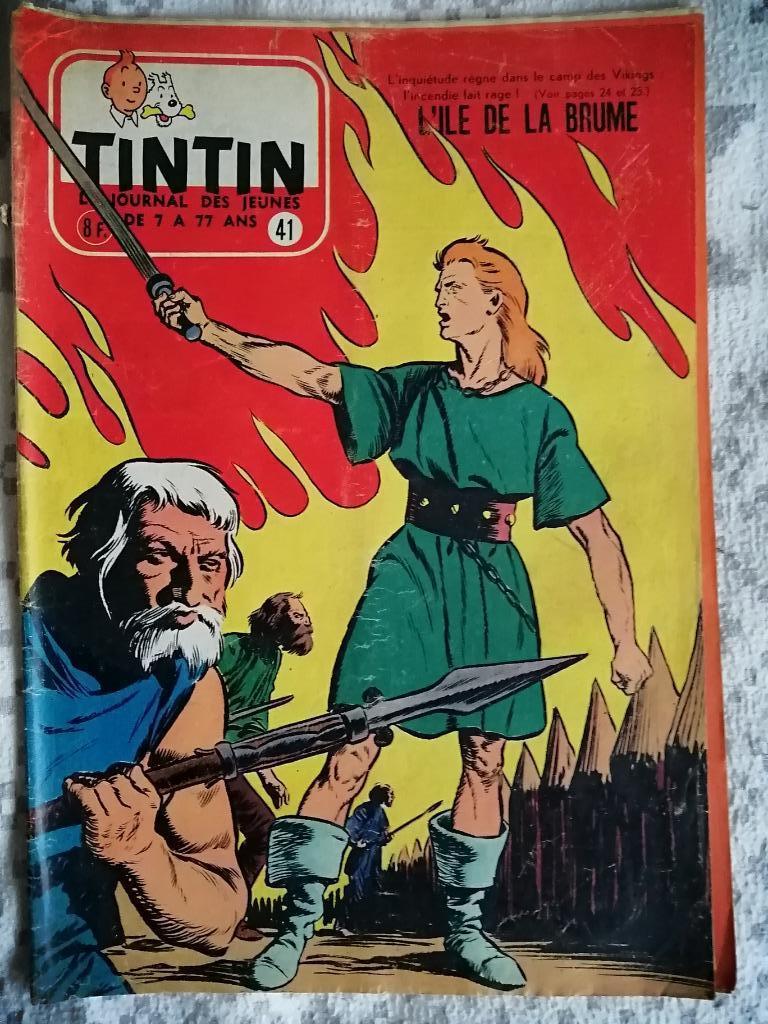Journal de TINTIN édition Belge n41 - 10 octobre 1956, Ophalen of Verzenden, Tijdschrift