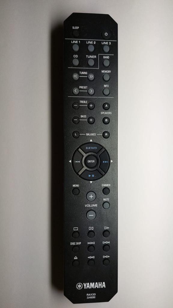 Télécommande Yamaha RAX33, TV, Hi-fi & Vidéo, Enlèvement ou Envoi, Utilisé, Originale, Récepteur ou Amplificateur