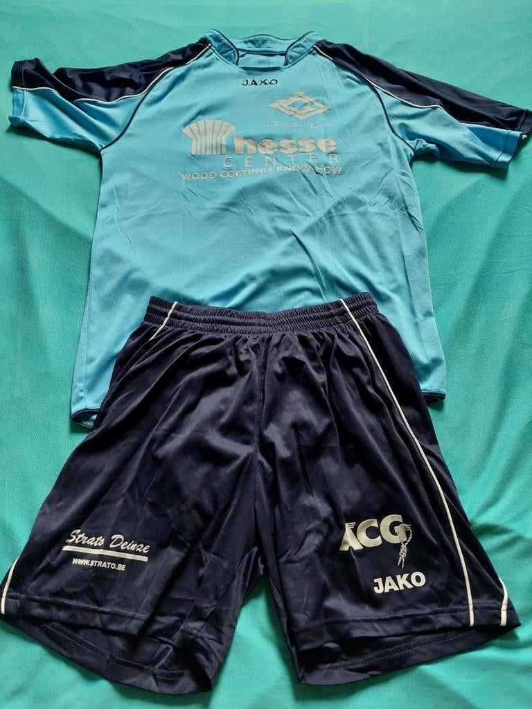 Volledige set wedstrijdtenue voor mini of zaalvoetbal, Ophalen, Zo goed als nieuw, Set