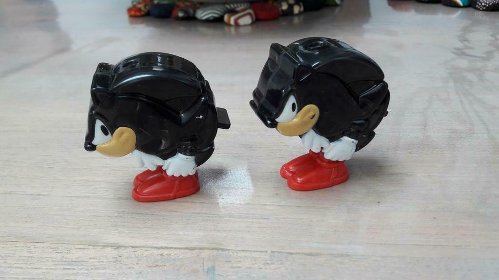 2 figurines Sonic articulées mc Donald's 2006, Enlèvement ou Envoi, Comme neuf, Autres types