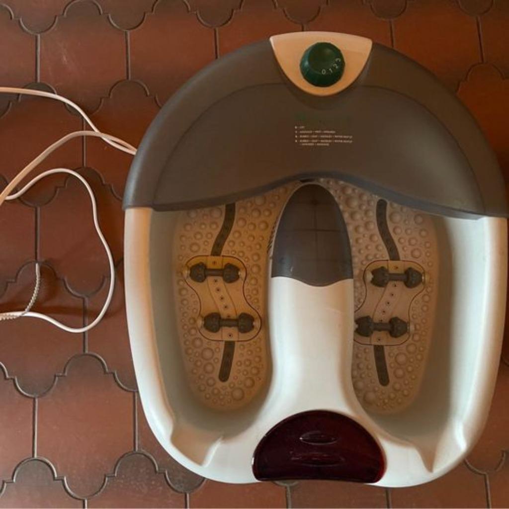 bain de pied medisina wbm infrarouge 4 en 1  comme neuf  val, Enlèvement
