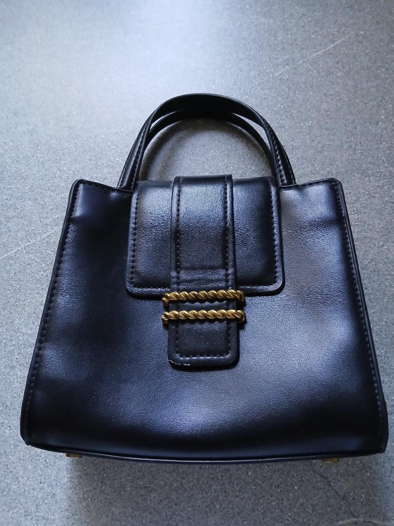 Sac à main Zara pour femme, Bijoux, Sacs & Beauté, Enlèvement ou Envoi, Comme neuf, Noir, Sac à main