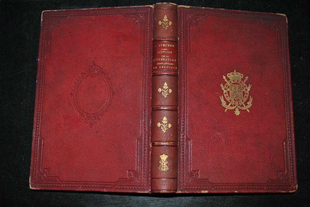 STECHER Histoire de la littérature néerlandaise de Belgique, Enlèvement ou Envoi, Utilisé, J. STECHER, Belgique