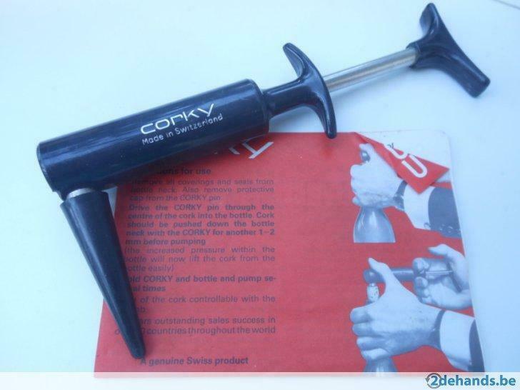 CORKY flessenontkurker, Huis en Inrichting, Gebruikt