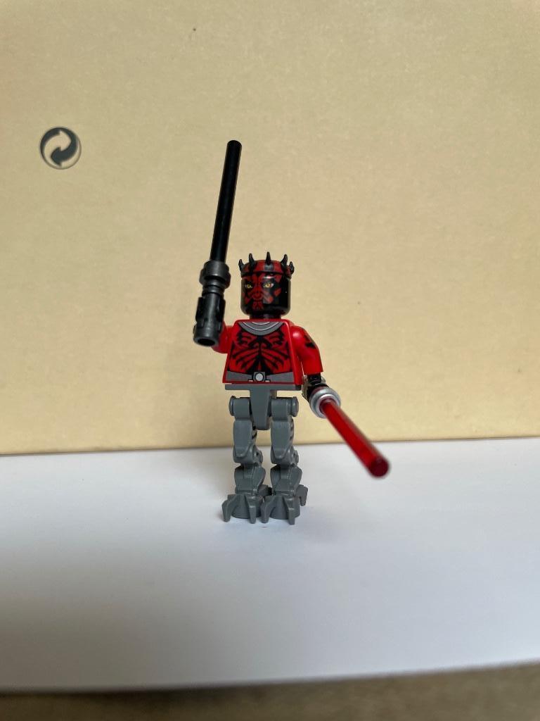 Lego Star Wars minifigure Darth Maul, Kinderen en Baby's, Speelgoed | Duplo en Lego, Ophalen, Zo goed als nieuw, Complete set