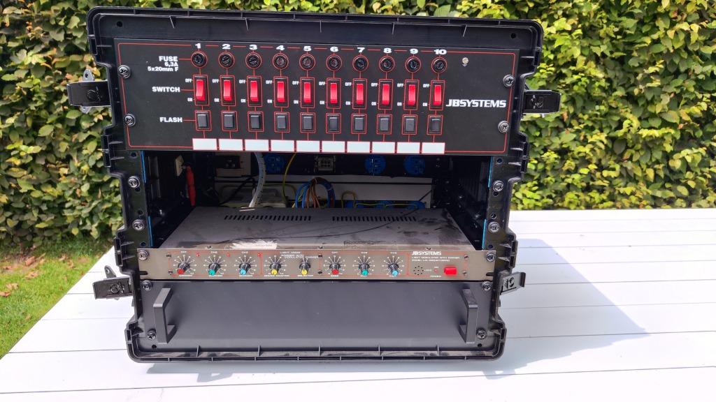 Kunststof flightcase 8 units, Muziek en Instrumenten, Ophalen, Gebruikt, Overige instrumenten, Flightcase