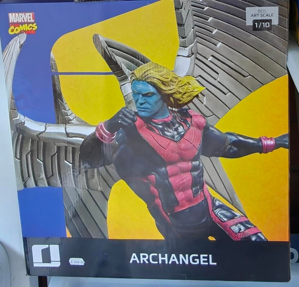 Iron Studios Marvel Comics BDSArt Scale Statue1/10 Archangel, Antiek en Kunst, Ophalen of Verzenden