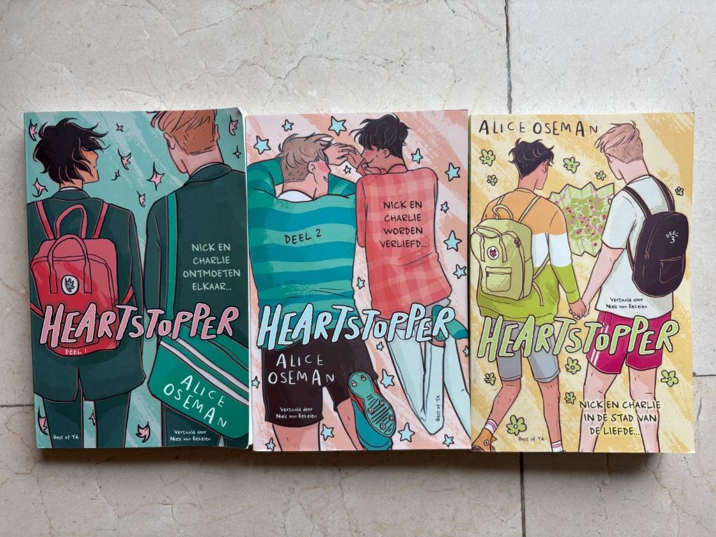 3 jeugdboeken Heartstopper, Boeken, Kinderboeken | Jeugd | 13 jaar en ouder, Ophalen, Gelezen, Fictie