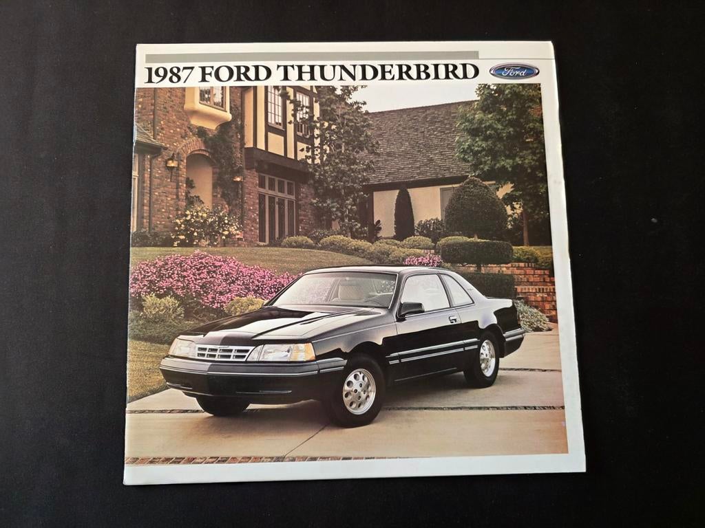 Brochure Ford Thunderbird 1987 USA, Boeken, Auto's | Folders en Tijdschriften, Ford, Ophalen of Verzenden
