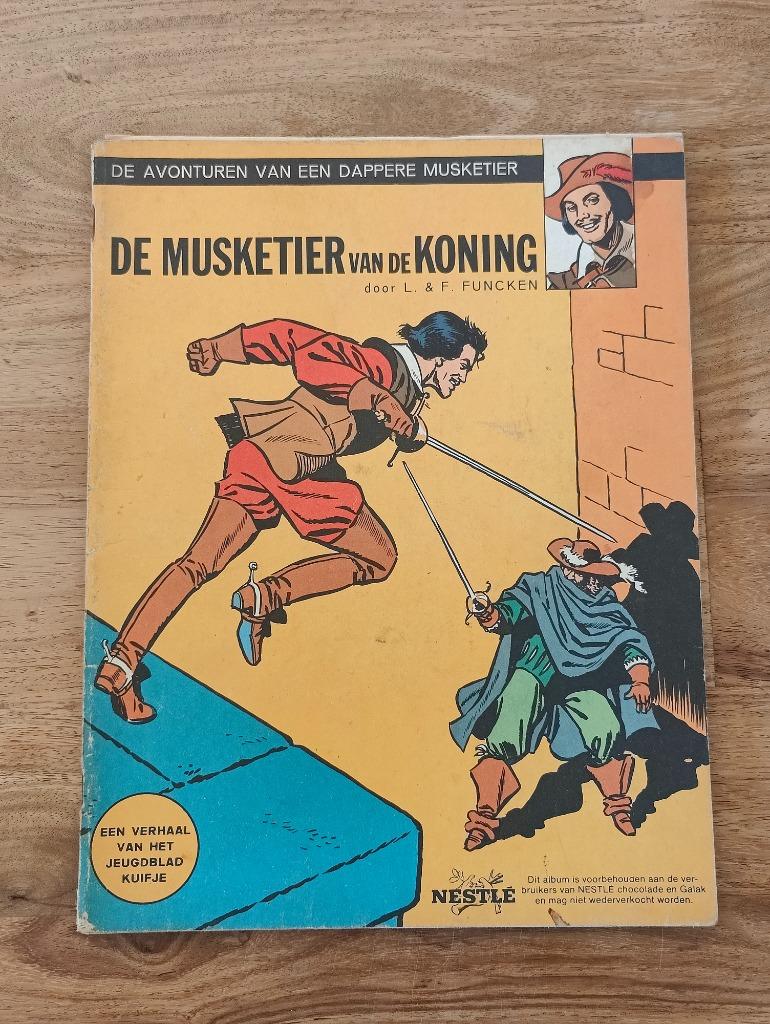 Stripalbum De avonturen van een dappere musketier - Funcken, Enlèvement ou Envoi, Utilisé
