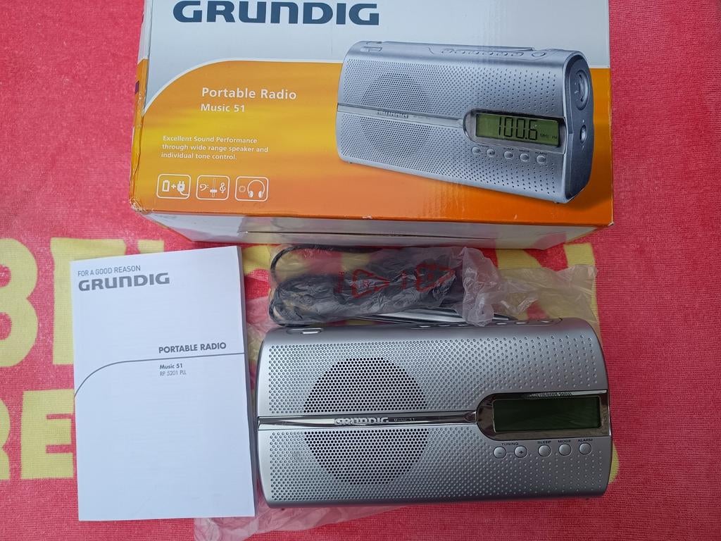Grundig fm radio, Ophalen of Verzenden, Gebruikt, Radio