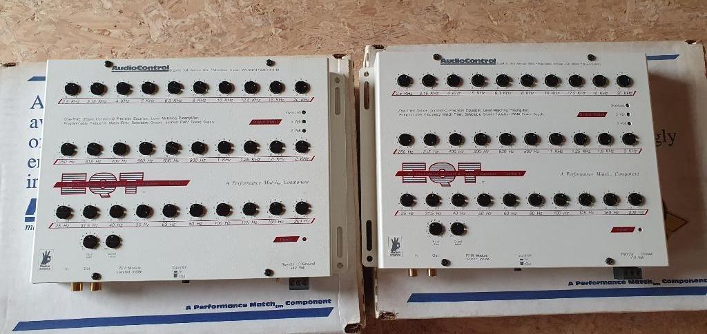 Audiocontrol EQT equalizer, Auto diversen, Autoradio's, Zo goed als nieuw, Ophalen