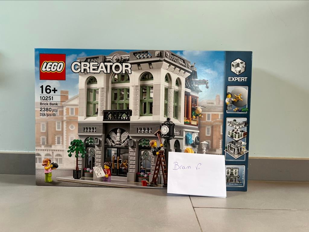 Lego 10251 brickbank sealed, Ophalen, Nieuw, Complete set, Lego
