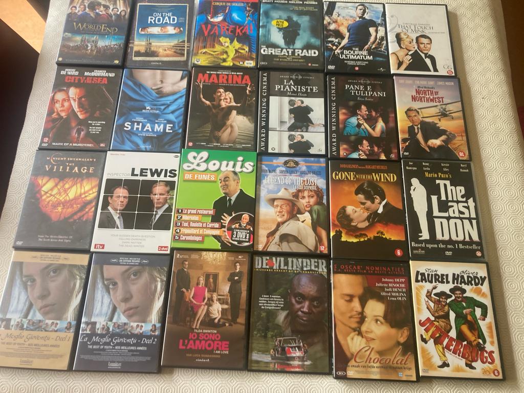 Allerlei dvd's, Tous les âges, Enlèvement ou Envoi, Autres genres