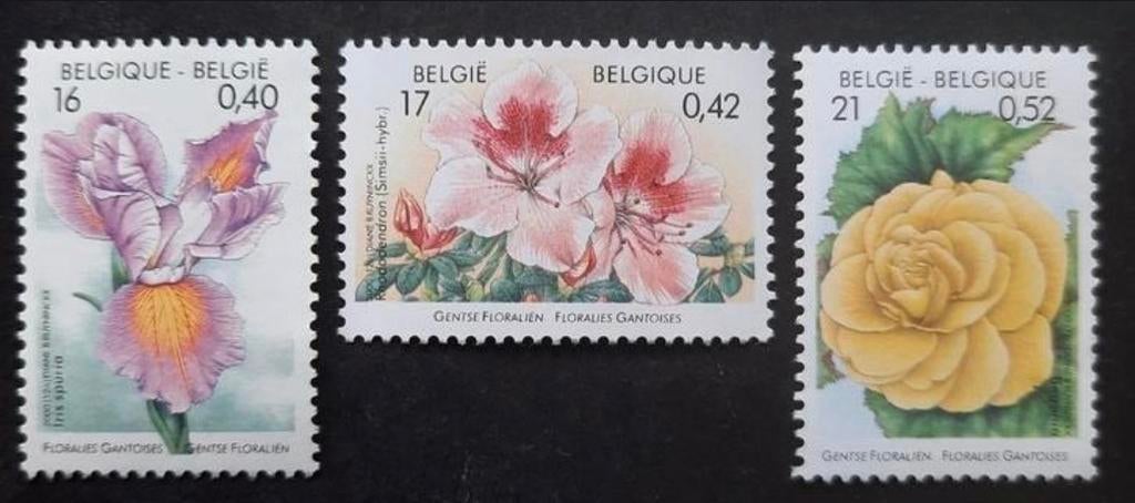 Belgique : COB 2903/05 ** Floraries Gantoises 2000., Timbres & Monnaies, Timbres | Europe | Belgique, Sans timbre, Neuf, Enlèvement ou Envoi
