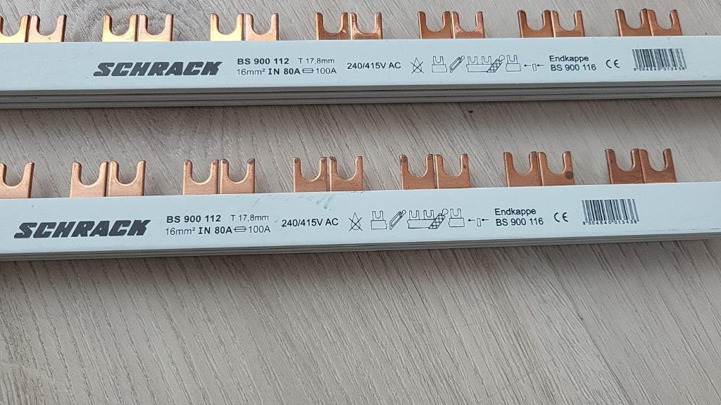 1 x Kamgeleider van 40 modules met vorken -lange is verkocht, Doe-het-zelf en Bouw, Elektriciteit en Kabels, Ophalen, Zo goed als nieuw