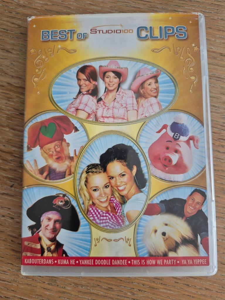 Dvd Best of Studio 100 Clips, Cd's en Dvd's, Alle leeftijden, Ophalen of Verzenden, Gebruikt, Overige genres