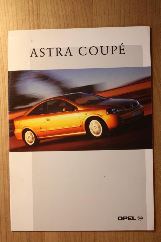 Opel Astra Coupé brochure, Boeken, Catalogussen en Folders, Ophalen of Verzenden, Zo goed als nieuw, Folder