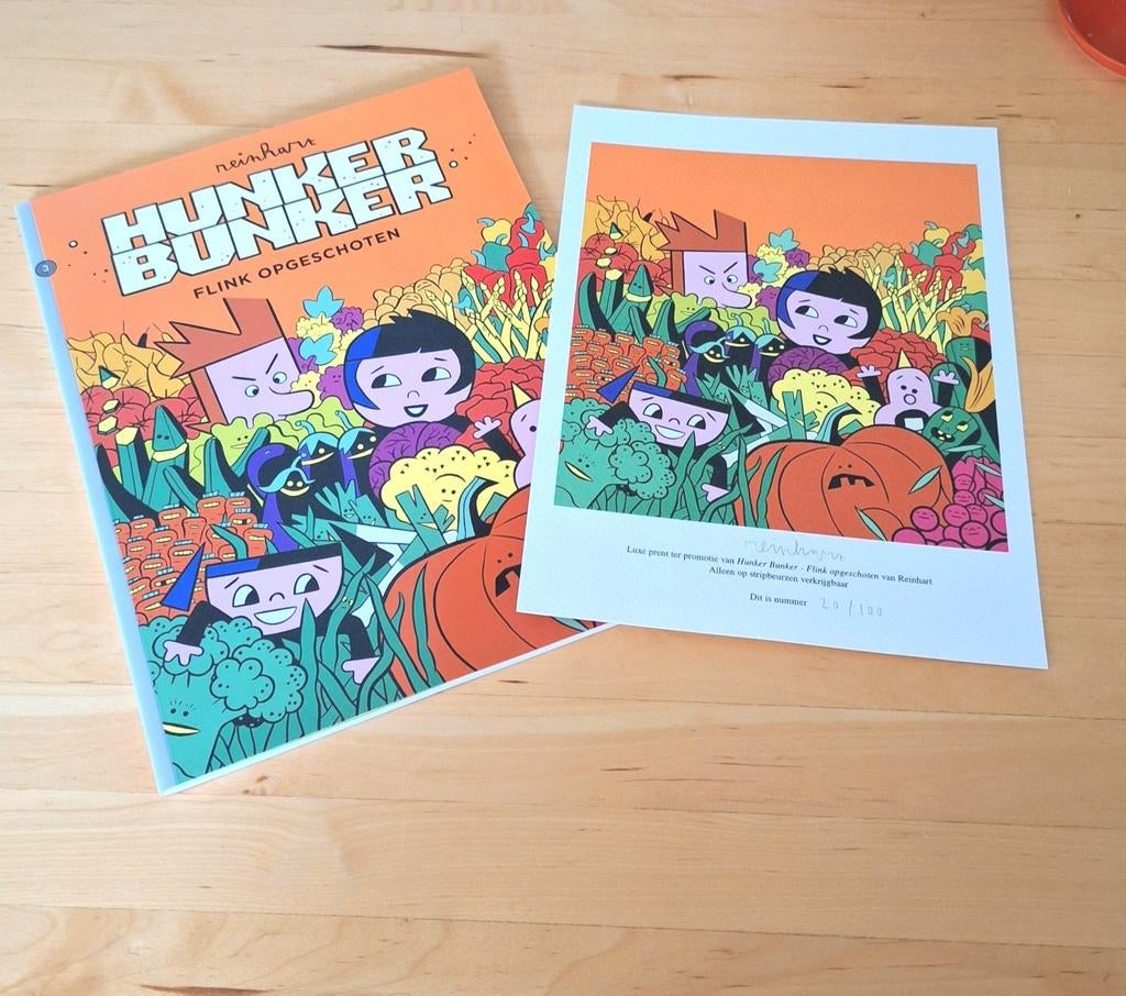 Hunker Bunker - Well made progress 3 (+tirage limité), Reinhart, Enlèvement ou Envoi, Comme neuf, Comics