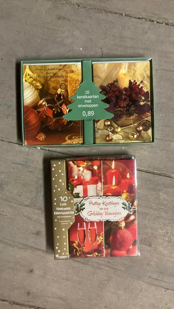 Kerstkaarten (ongeopend), Diversen, Kerst, Ophalen of Verzenden, Nieuw