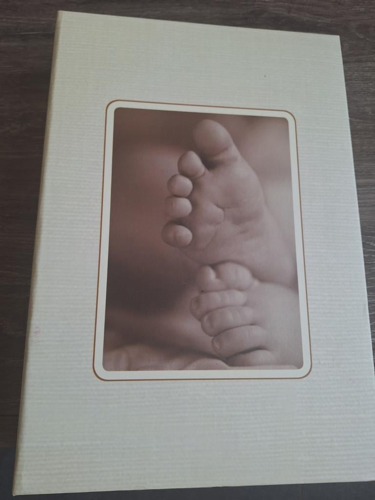 Fotoalbum babyfoto's-zie beschrijving, Ophalen, Gebruikt, Fotoalbum