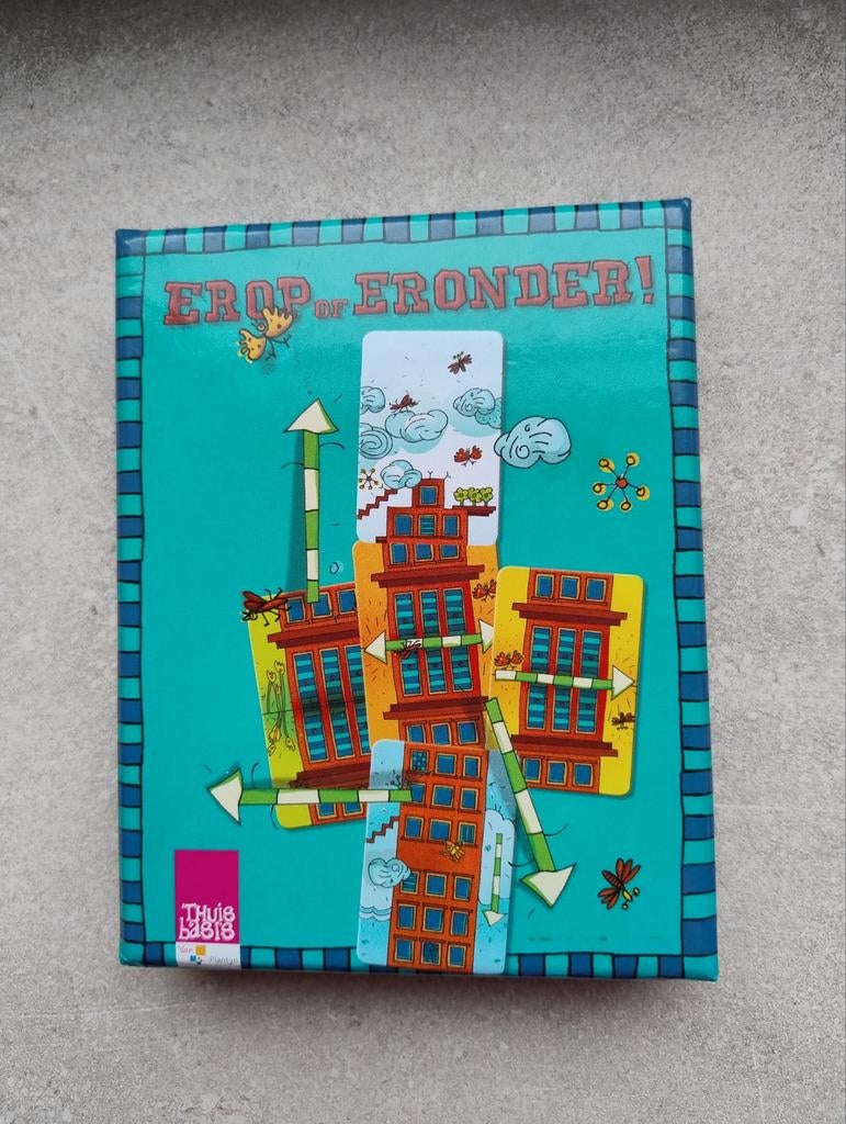 Torenbouwspel erop of eronder didactisch, Enlèvement ou Envoi, Comme neuf, Plantyn