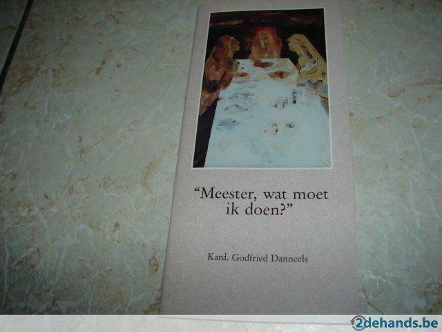 Kardinaal Danneels -  Meester, wat moet ik doen ?, Enlèvement ou Envoi, Neuf