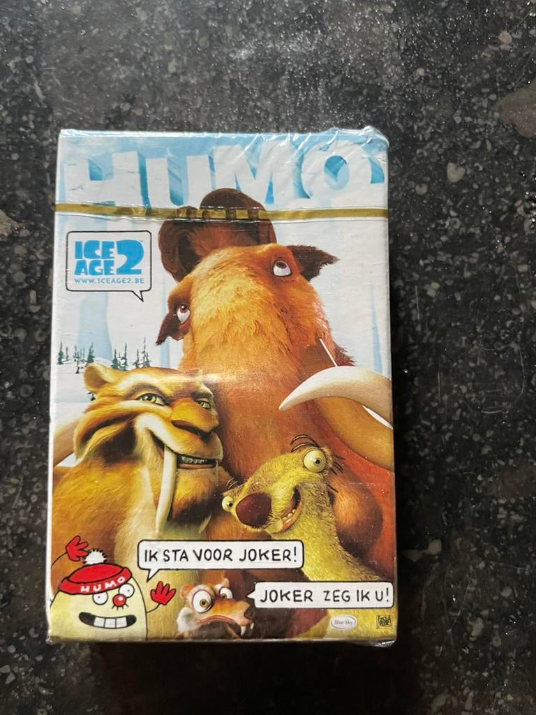 kaartspel v Ice Age2 Nieuw, Verzamelen, Ophalen of Verzenden, Nieuw