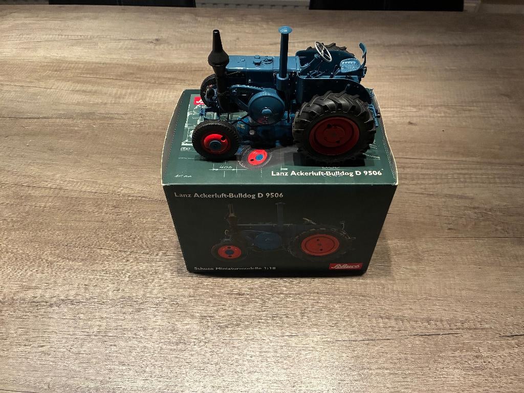 Lanz Bulldog 1:18, Enlèvement ou Envoi, Neuf, Tracteur et Agriculture, Schuco