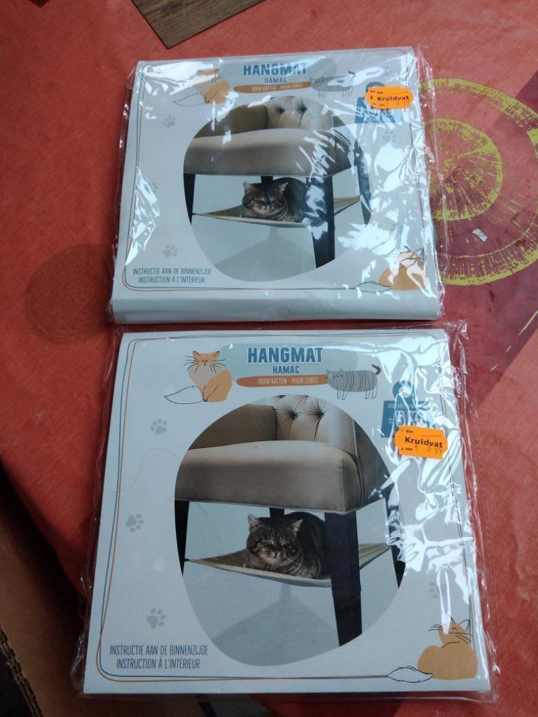 hangmat voor katten  voor onder een stoel 2 stuks  nieuw(doo, Dieren en Toebehoren, Ophalen, Nieuw