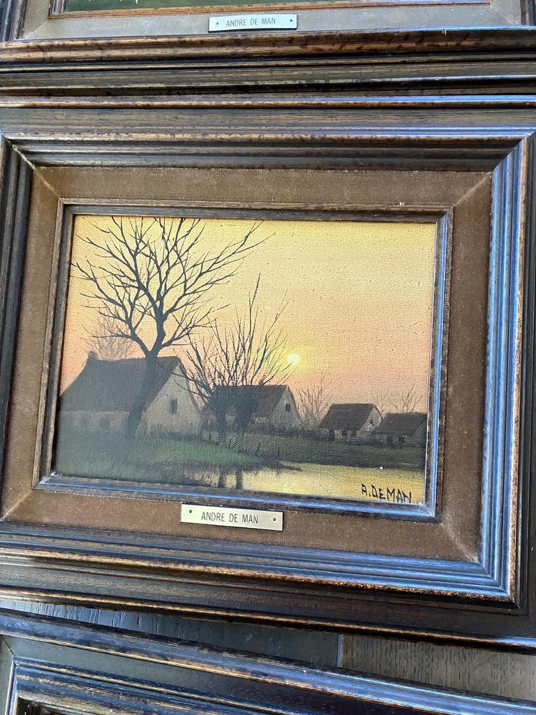 Andre Deman schilderij, Enlèvement