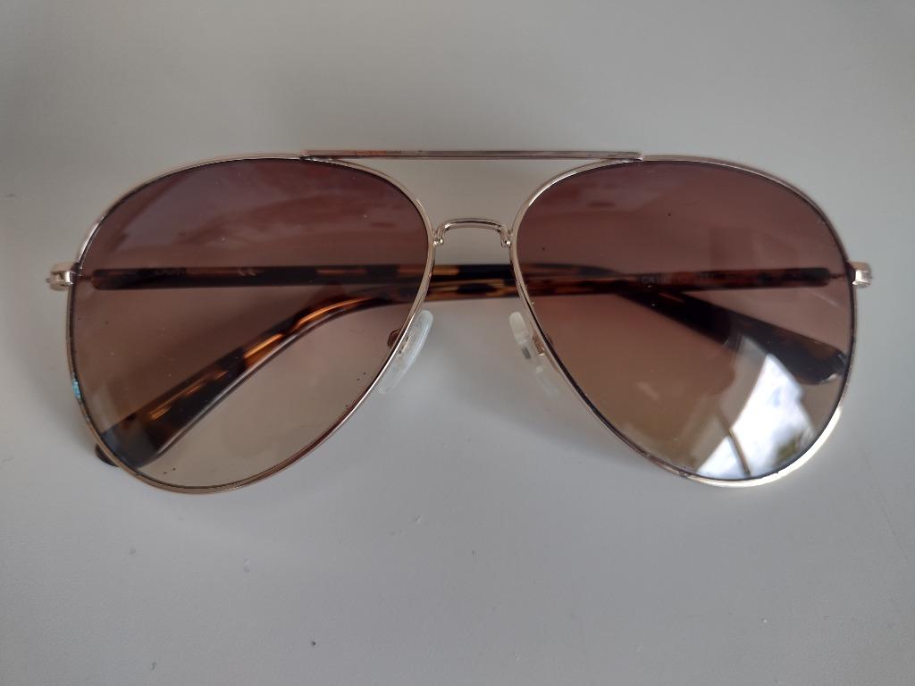 Pilotenbril CALVIN KLEIN, Ophalen of Verzenden, Zo goed als nieuw, Zonnebril