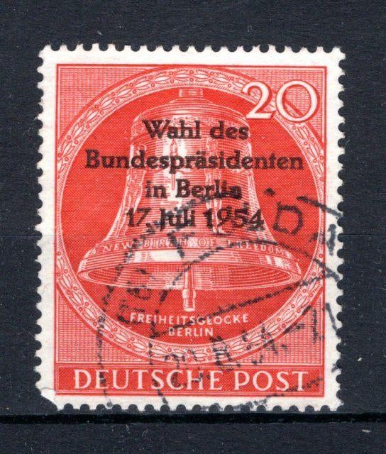 ALLEMAGNE BERLIN Yt. 108 estampillée 1954, Enlèvement ou Envoi, RFA, Affranchi