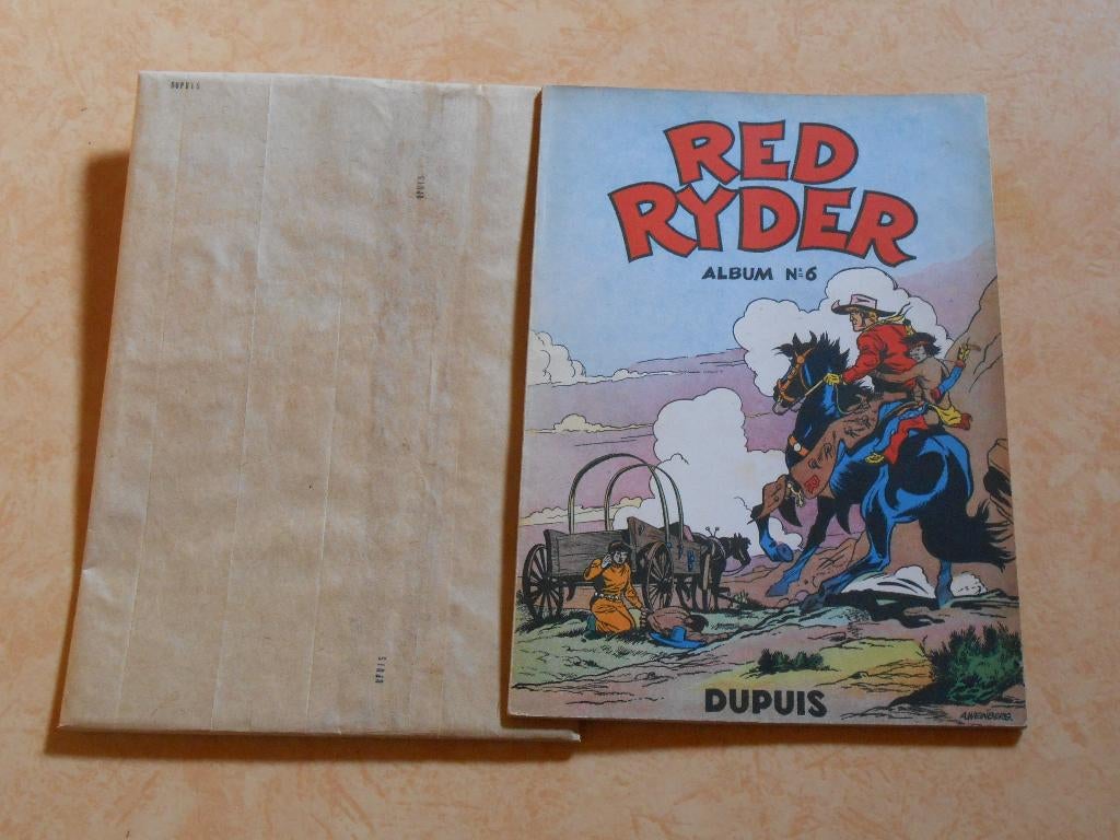 Red Ryder 6 sc 1954 1 ste druk. In originele Dupuis verpakki, Boeken, Stripverhalen, Nieuw, Eén stripboek, Ophalen of Verzenden