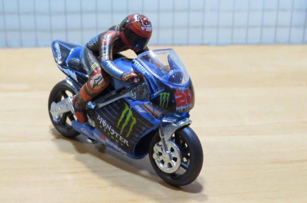 Fabio Quartararo Monster Yamaha YZR-M1 2025 1:22 guisval, Ophalen of Verzenden, Nieuw, Motor