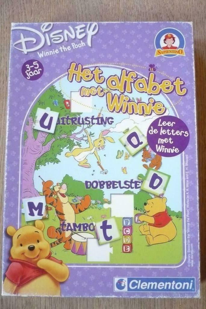 Het alfabet met Winnie The Pooh, leer de letters met Winnie, Enlèvement ou Envoi
