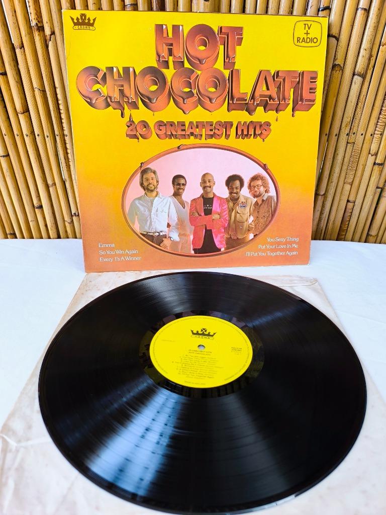 LP / vinyl 33t Hot Chocolate "20 greatest hits" E.M.I. 1979, Cd's en Dvd's, Vinyl | R&B en Soul, Ophalen of Verzenden, Gebruikt