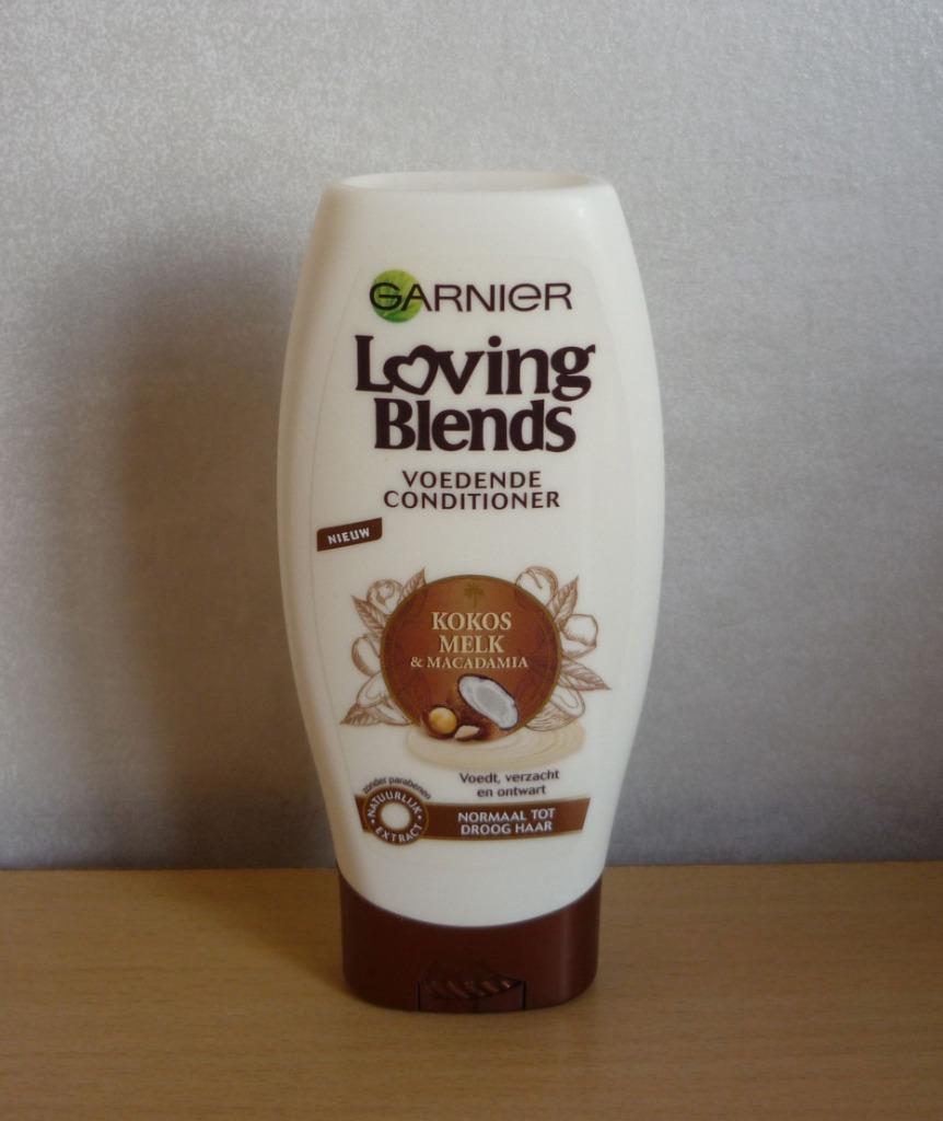 Garnier Loving blends Voedende conditioner Kokosmelk macadam, Ophalen of Verzenden