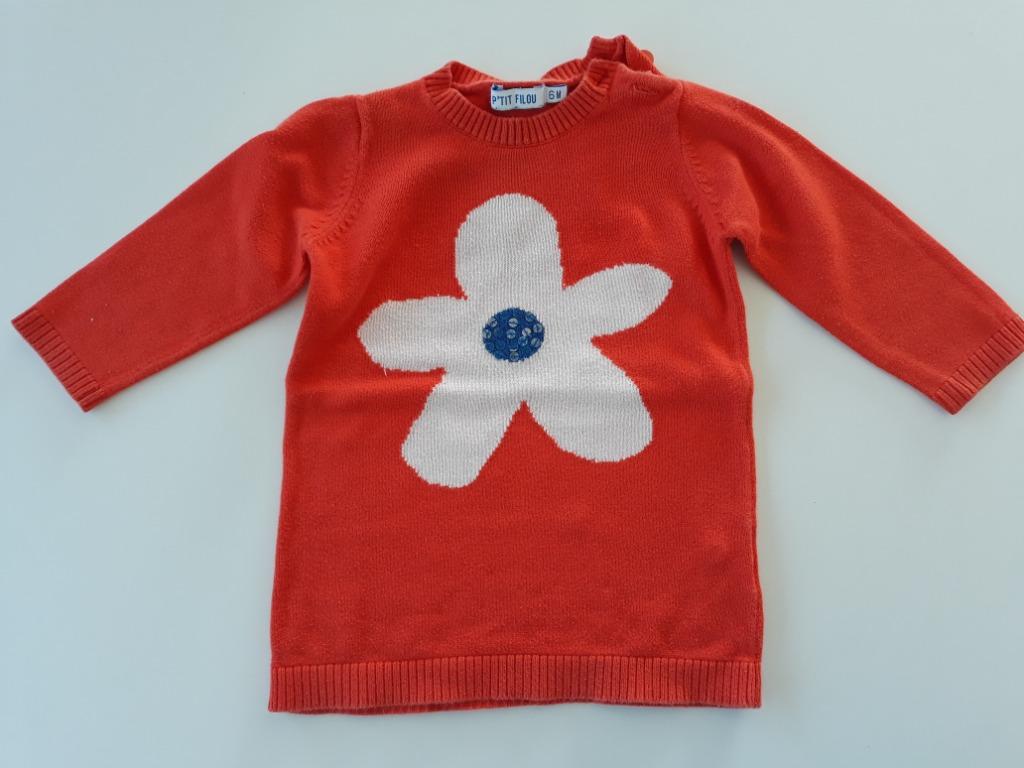 Petit Filou - kleedje (6 maand - maat 68), Kinderen en Baby's, Meisje, Jurkje of Rokje, Ophalen of Verzenden, Zo goed als nieuw