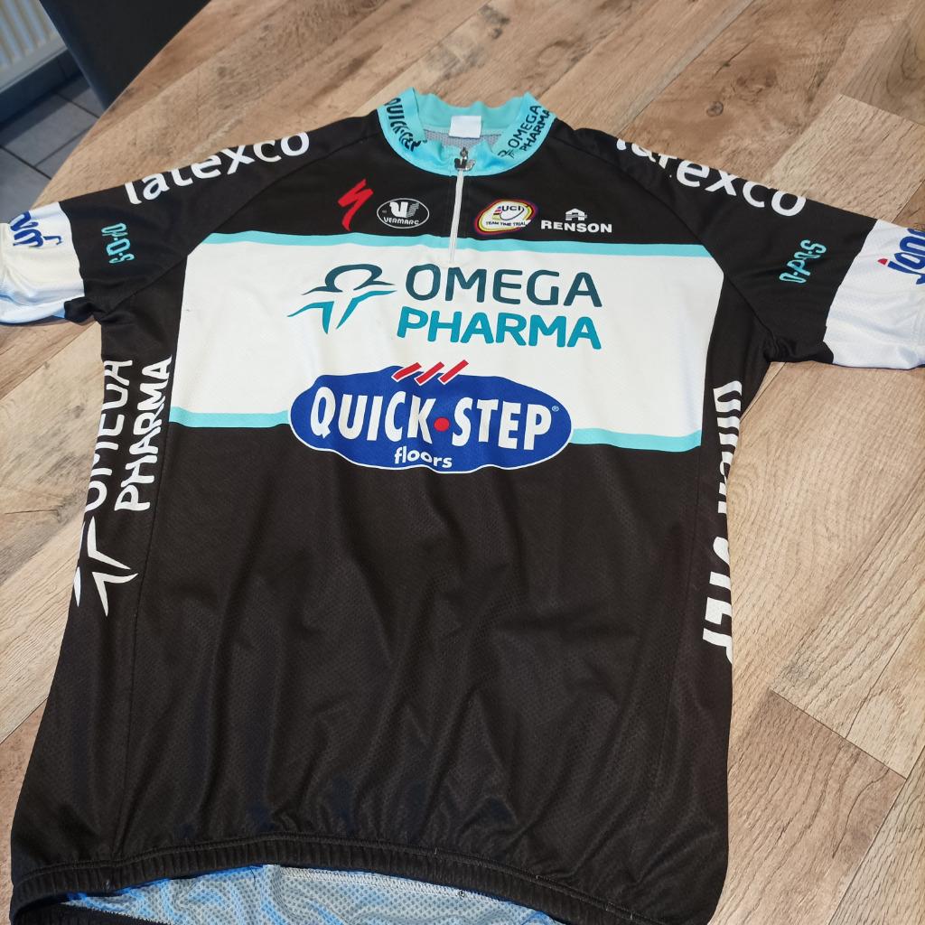Wielertrui Quickstep vintage 2014, Ophalen, Gebruikt, Vermarc, Bovenkleding