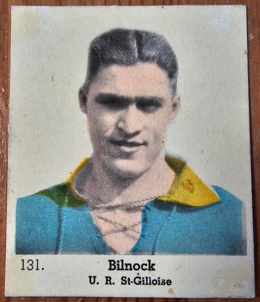 1930s Lecocq (pre panini) 131. Bilnock Union Saint Gilles, Hobby & Loisirs créatifs, Autocollants & Images, Utilisé, Autocollant