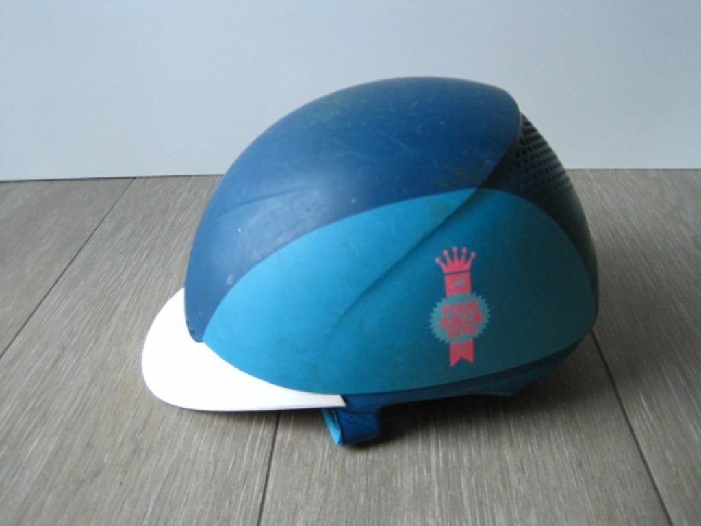 Rijhelm - tok - paardrijcap Fouganza maat 55 - 57 cm, Dieren en Toebehoren, Paardrijkleding, Ophalen of Verzenden, Gebruikt, Cap