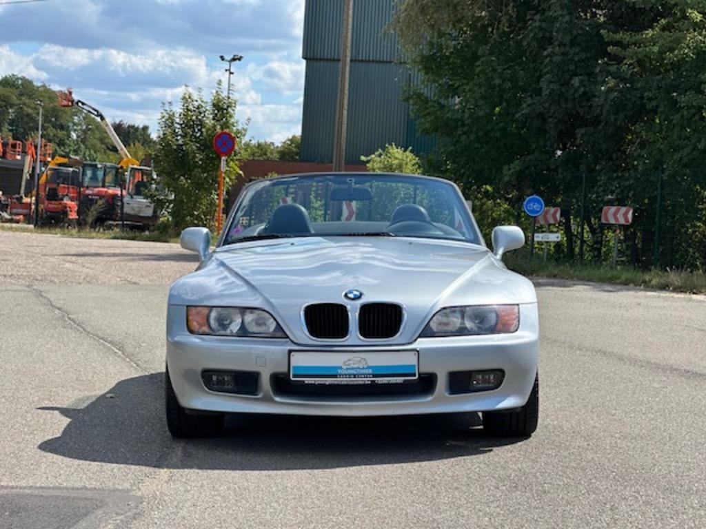 BMW Z3 1.8 Roadster | Sportonderstel | Historiek | Origineel, Auto's, Euro 2, Achterwielaandrijving, Zwart, Cabriolet