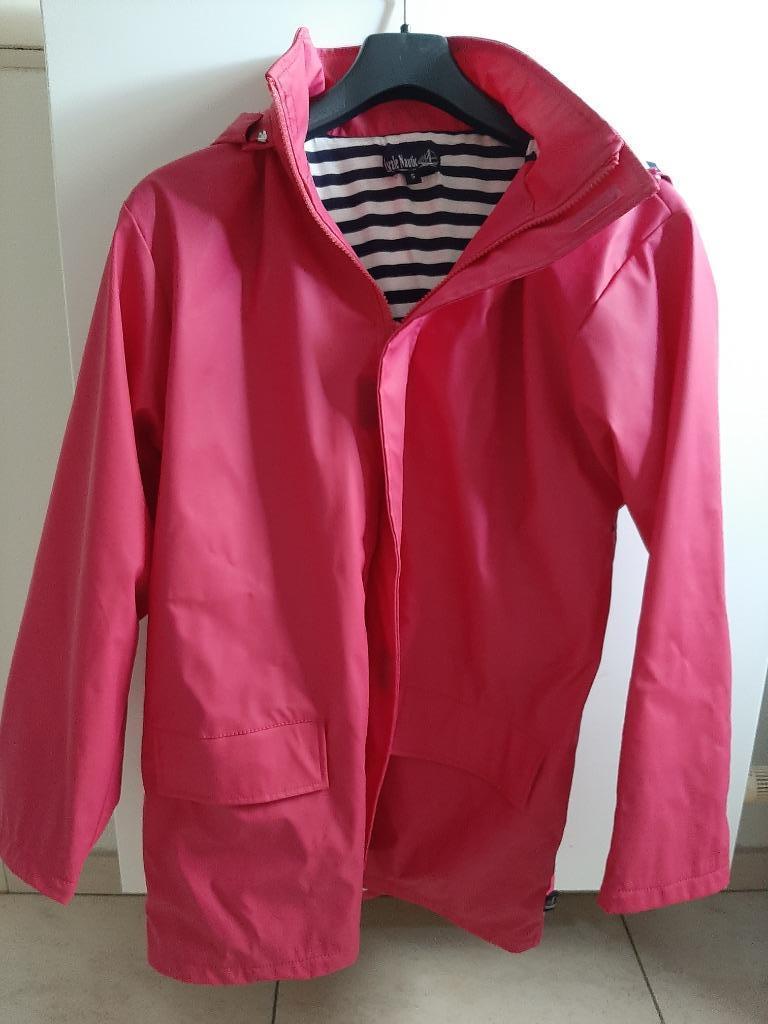 Ciré marin rose à capuche, Enlèvement ou Envoi, Rose, Taille 36 (S), Comme neuf