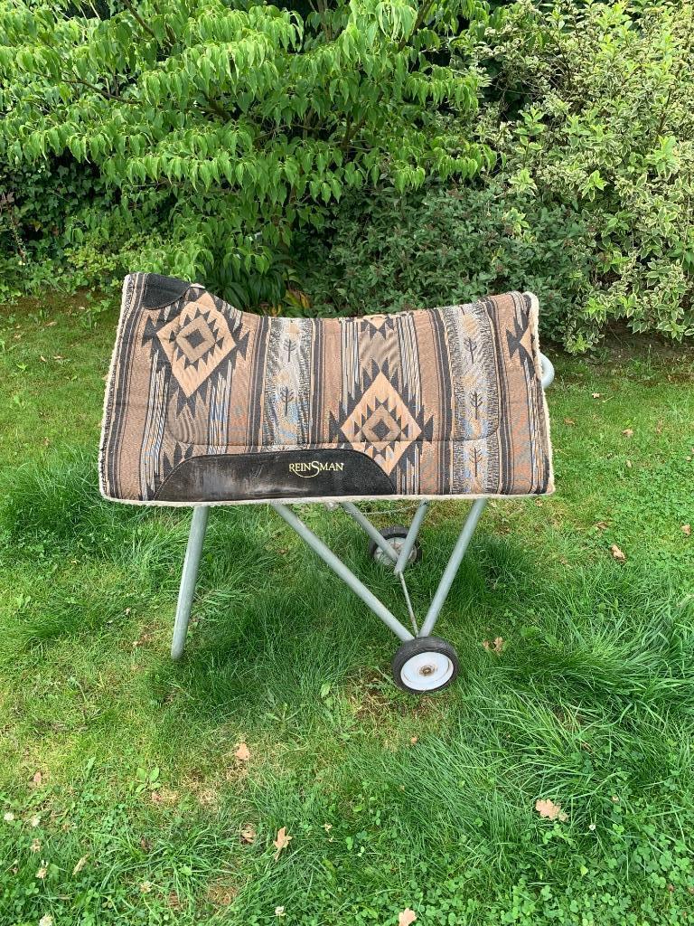 Western pads Reinsman en HAF - zadelhoes - singel, Ophalen, Western