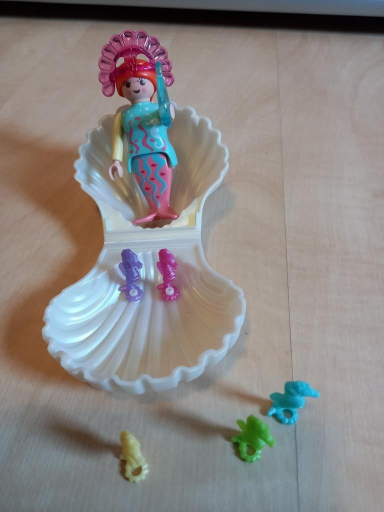 Playmobil 4813, zeemeermin met baby zeepaardjes, Ophalen of Verzenden